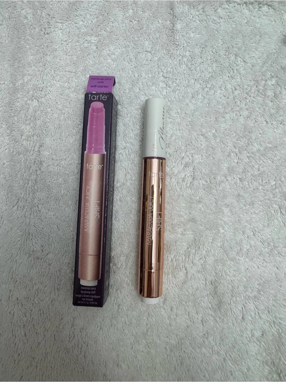 tarte Maracuja Juicy Shift self-starter Lip Plump — Pink